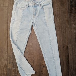 American Eagle two toned jeans